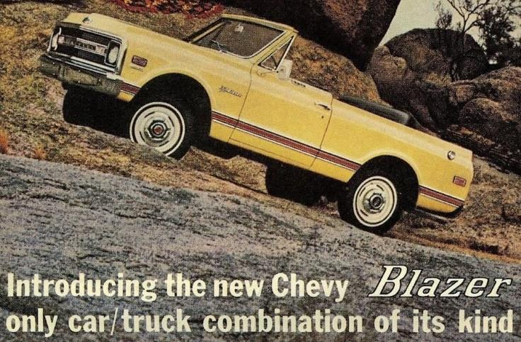 Chevrolet Blazer, 1969-1972. First generation
