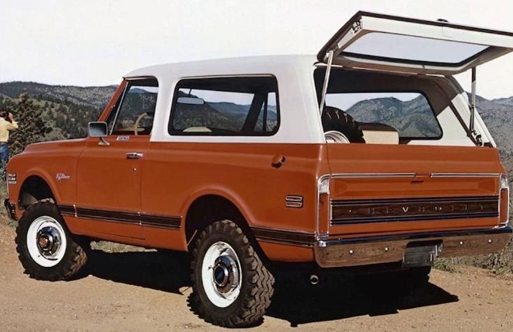Chevrolet Blazer, 1969-1972. First generation