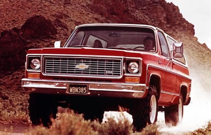 Chevrolet Blazer 1973. Second generation