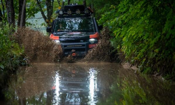 land rover trek event in asheville, nc at biltmore